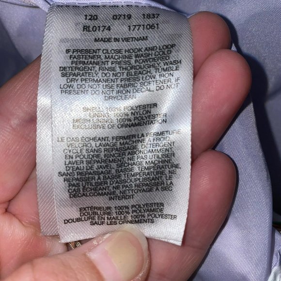 Columbia Womens White Floral Omni-Tech Splash a Little II Rain Jacket Hood Large - Picture 5 of 9